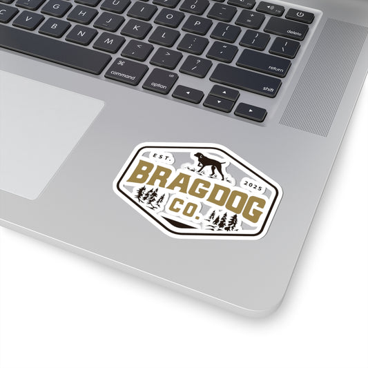 Bragdog Co. Outdoorsy Stickers - Perfect for Laptops, Water Bottles, Journals, Gifts, and Décor