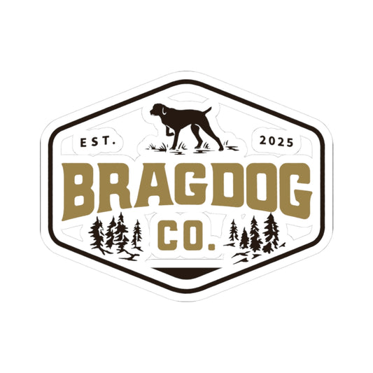 Bragdog Co. Outdoorsy Stickers - Perfect for Laptops, Water Bottles, Journals, Gifts, and Décor